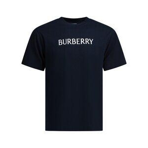 Burberry Cotton T-Shirt With Logo Tag Size L Men
